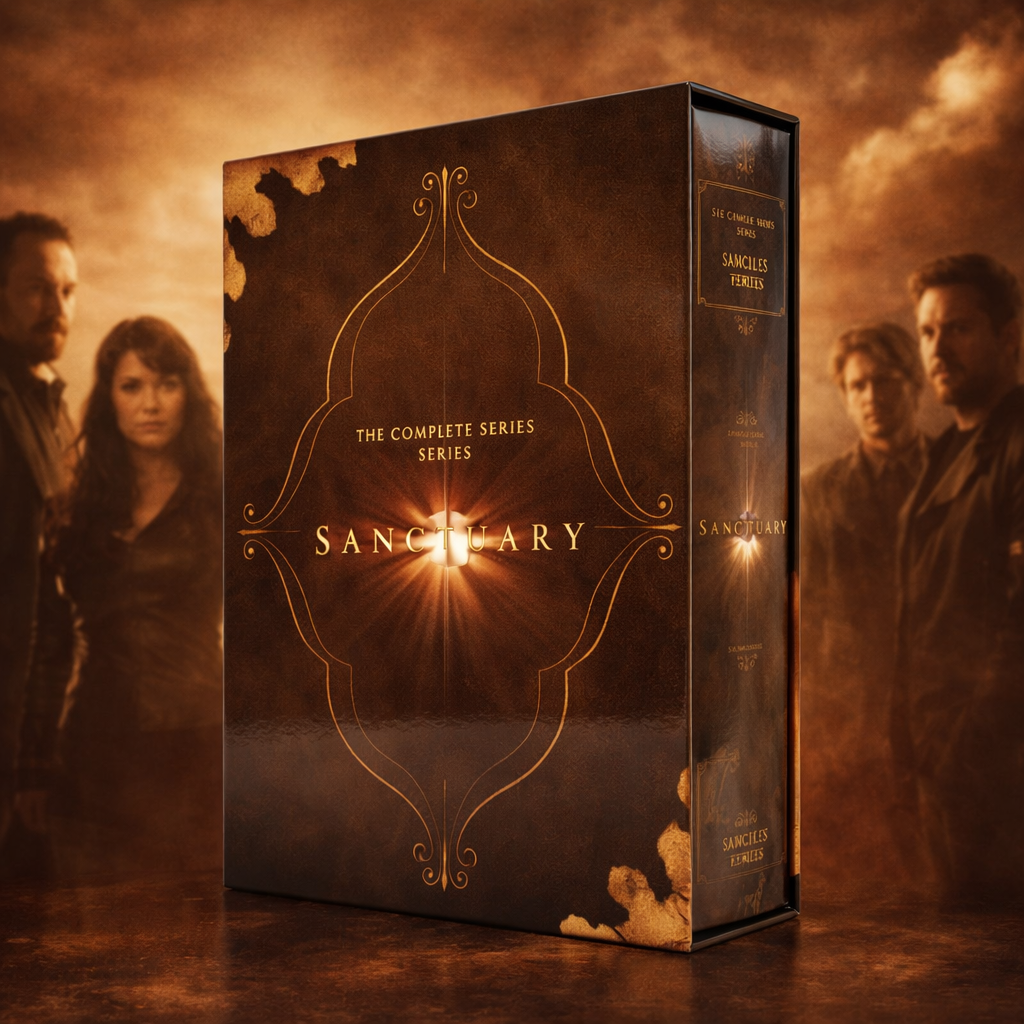 Sanctuary Complete Series DVD Box Set – Seasons 1–4, 18 Disc Sci-Fi TV Collection, Brand New & Sealed