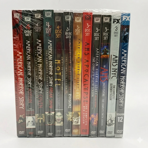 American Horror Story Complete Series Seasons 1-12 DVD Box Set (41 Disc Collection) Horror Anthology Collection