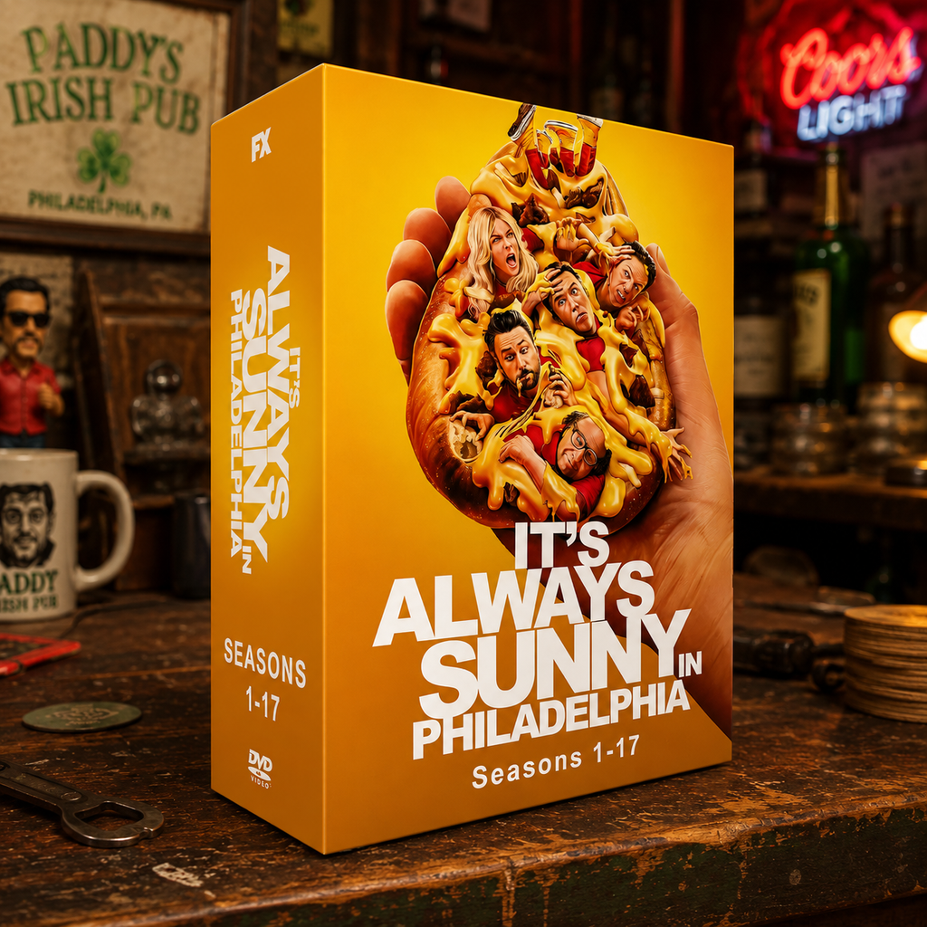 It's Always Sunny in Philadelphia Complete Series DVD Box Set - Seasons 1–17 Collection - 36 Discs - Comedy TV Series