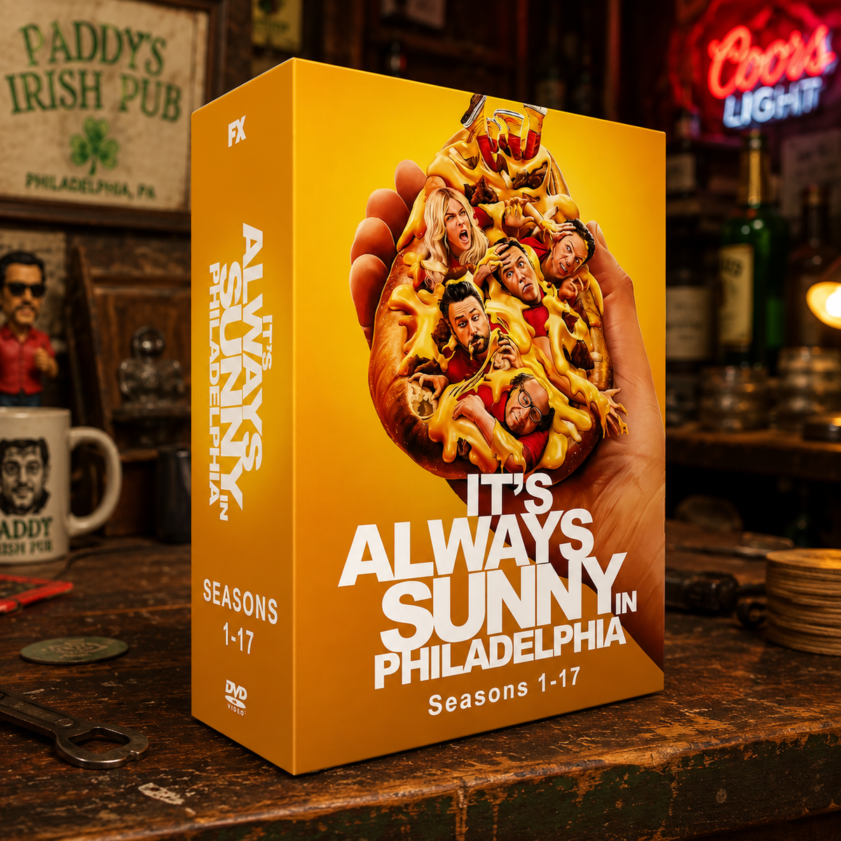 It's Always Sunny in Philadelphia Complete Series DVD Box Set - Seasons 1–17 Collection - 36 Discs - Comedy TV Series