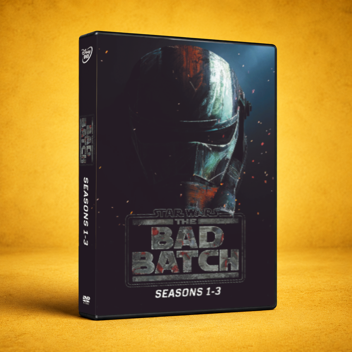 Star Wars The Bad Batch Seasons 1-3 Complete Bundle DVD Set (10 DVDs) | Collector’s Edition Sci-Fi Gift