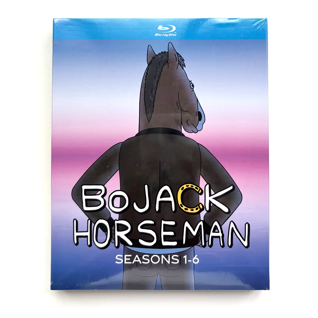 BoJack Horseman Complete Series Blu-ray Box Set - Seasons 1-6 Collection - TV Comedy Animation Collector's Edition