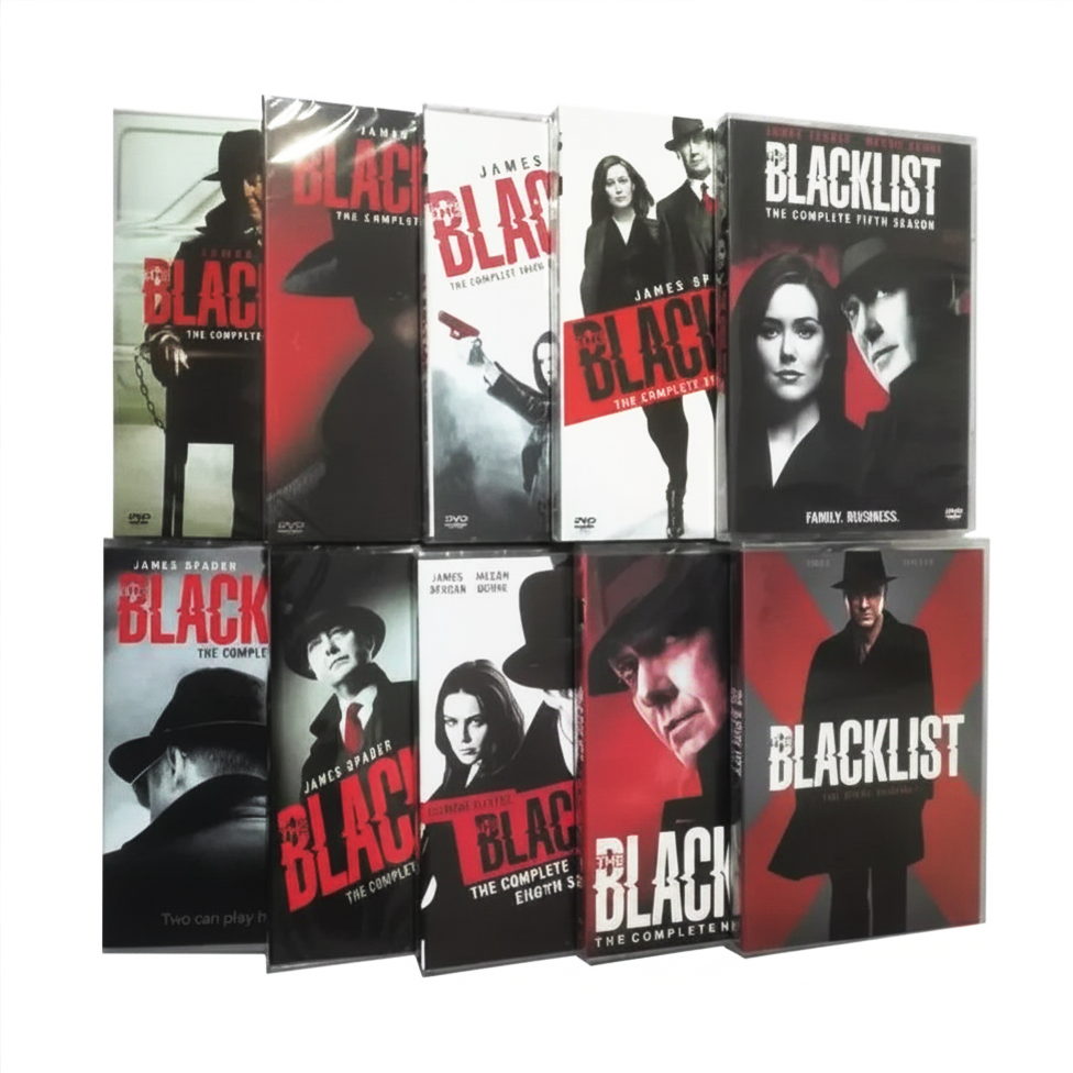 The Blacklist Complete Series Seasons 1-10 DVD Box Set | Crime Thriller Collection