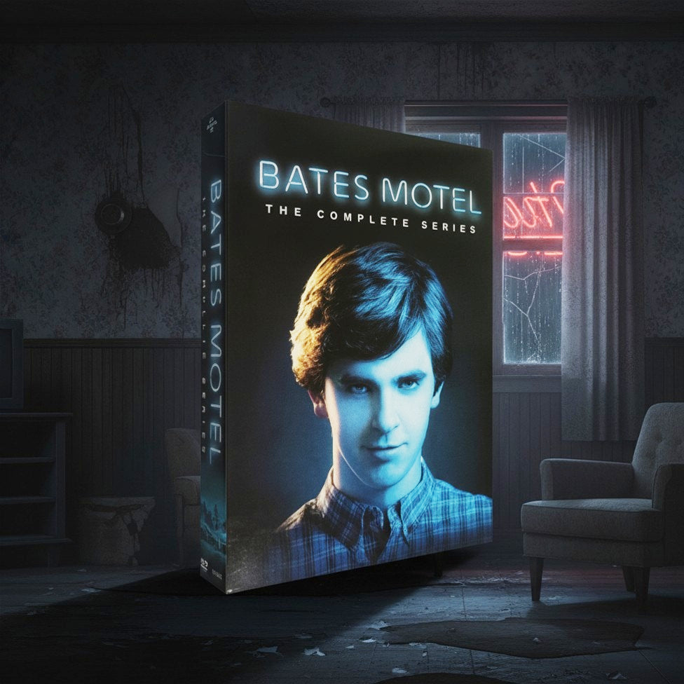 Bates Motel Complete Series DVD Box Set - Seasons 1-5 Collection - Norman Bates TV Show - Horror Thriller TV Series Gift Set