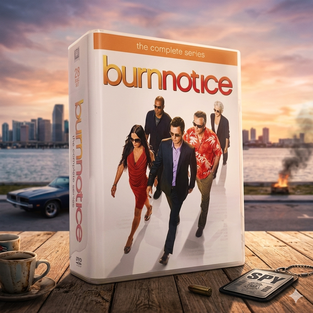 Burn Notice Complete Collection DVD (28-Disc Set) | Full TV Series Box Set