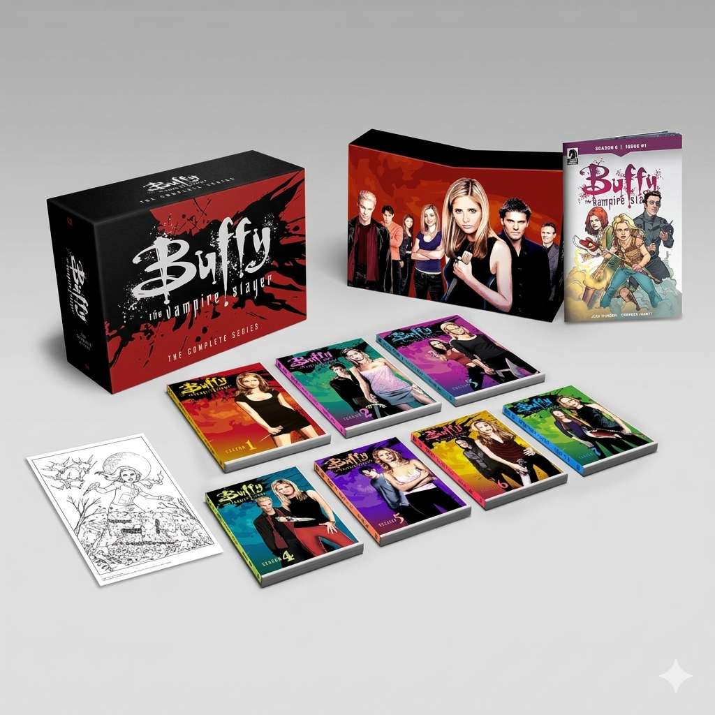 Buffy the Vampire Slayer Complete Series DVD Box Set | Fantasy Horror Collector Edition