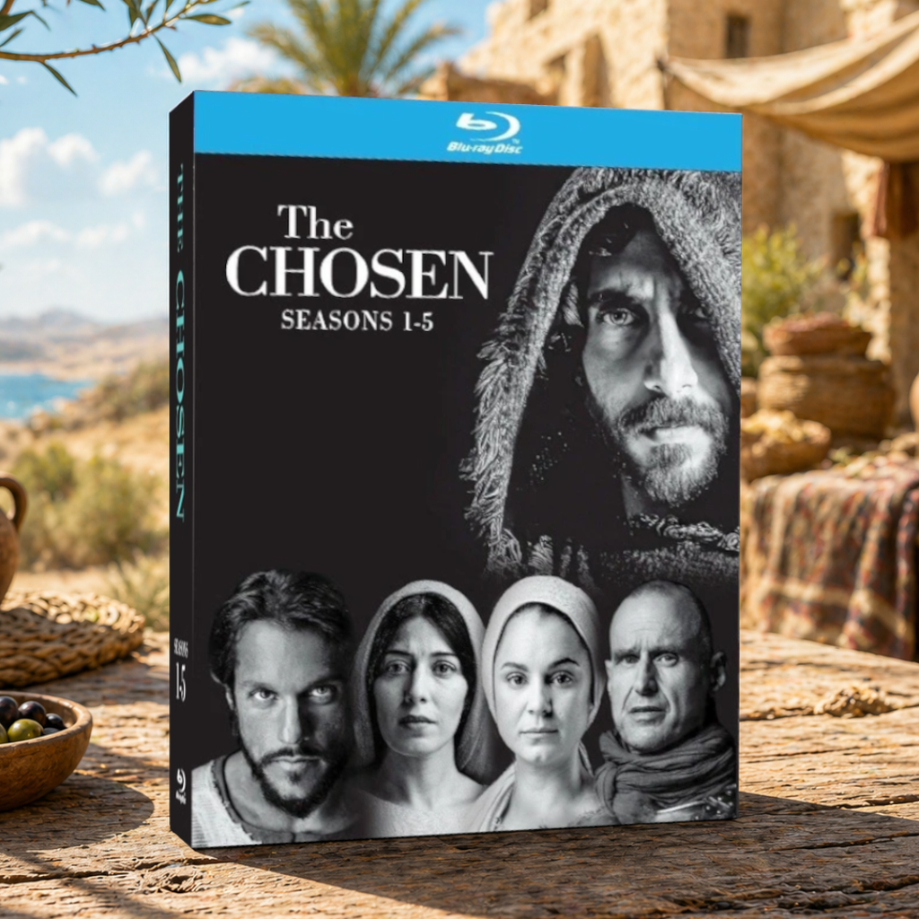 The Chosen Complete Series Blu-ray Seasons 1-5 Box Set | 12 Disc Collection | Faith Drama TV Series