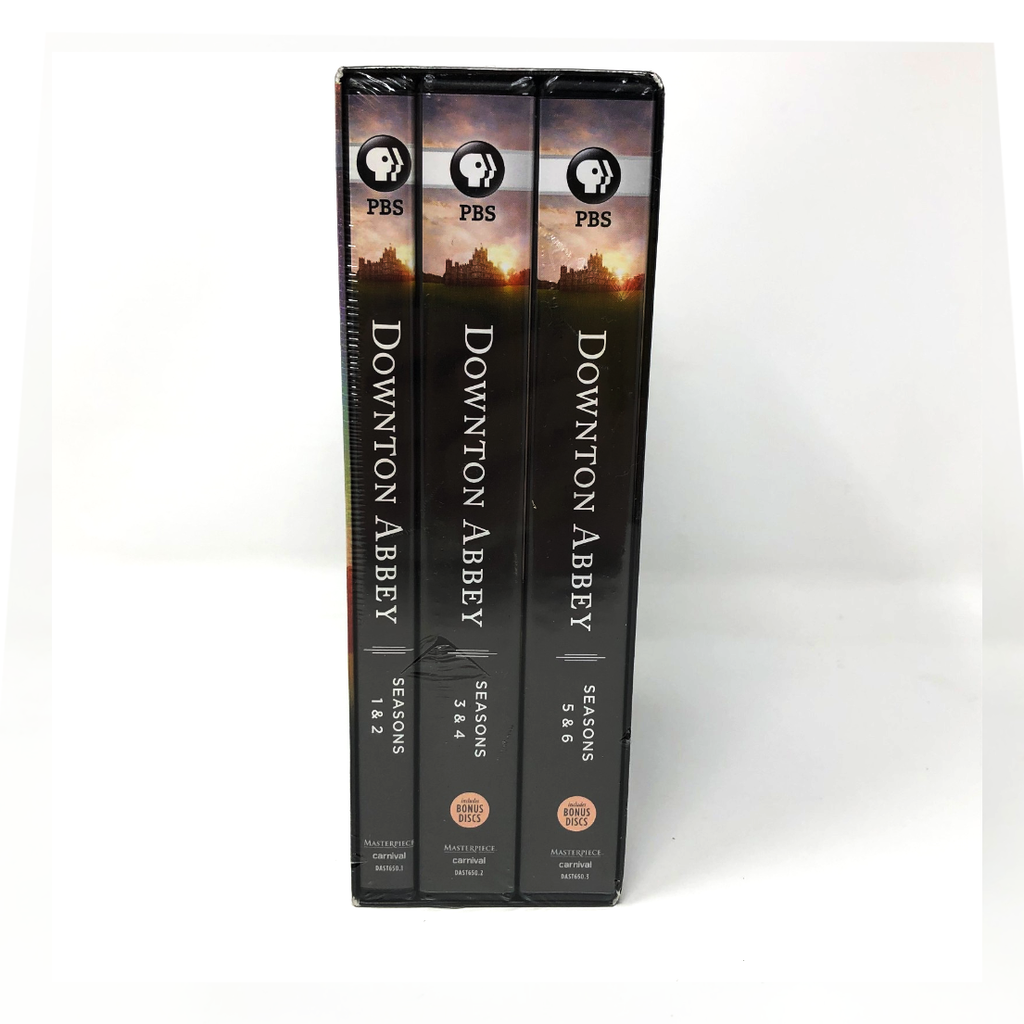 Downton Abbey Complete Series DVD, 22 Disc Box Set, British TV Drama, Period Drama Collection, Classic Television Gift