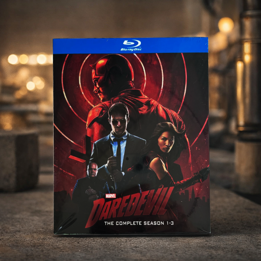 Daredevil Complete Series Blu-ray Box Set - Seasons 1-3 (9 Disc Collection) Marvel Netflix TV Show - Action Superhero Series