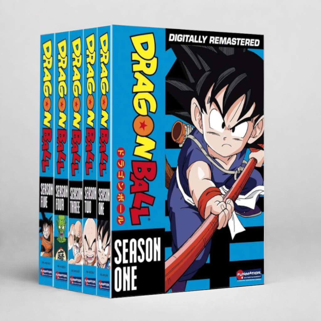 Dragon Ball Complete Series DVD Box Set - Seasons 1-5 Full Collection, Remastered Classic Anime - DBZ