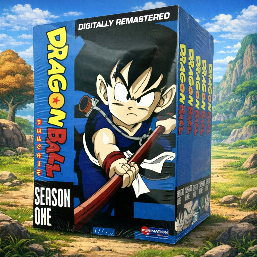 Dragon Ball Complete Series DVD Box Set - Seasons 1-5 Full Collection, Remastered Classic Anime - DBZ