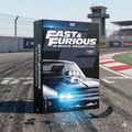 Fast & Furious 10-Movie Collection DVD Set - Complete Fast Saga Box Set - Action Movie Collector Gift
