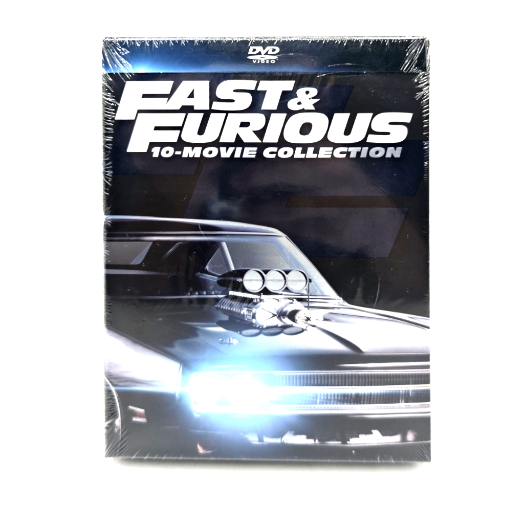 Fast & Furious 10-Movie Collection DVD Set - Complete Fast Saga Box Set - Action Movie Collector Gift