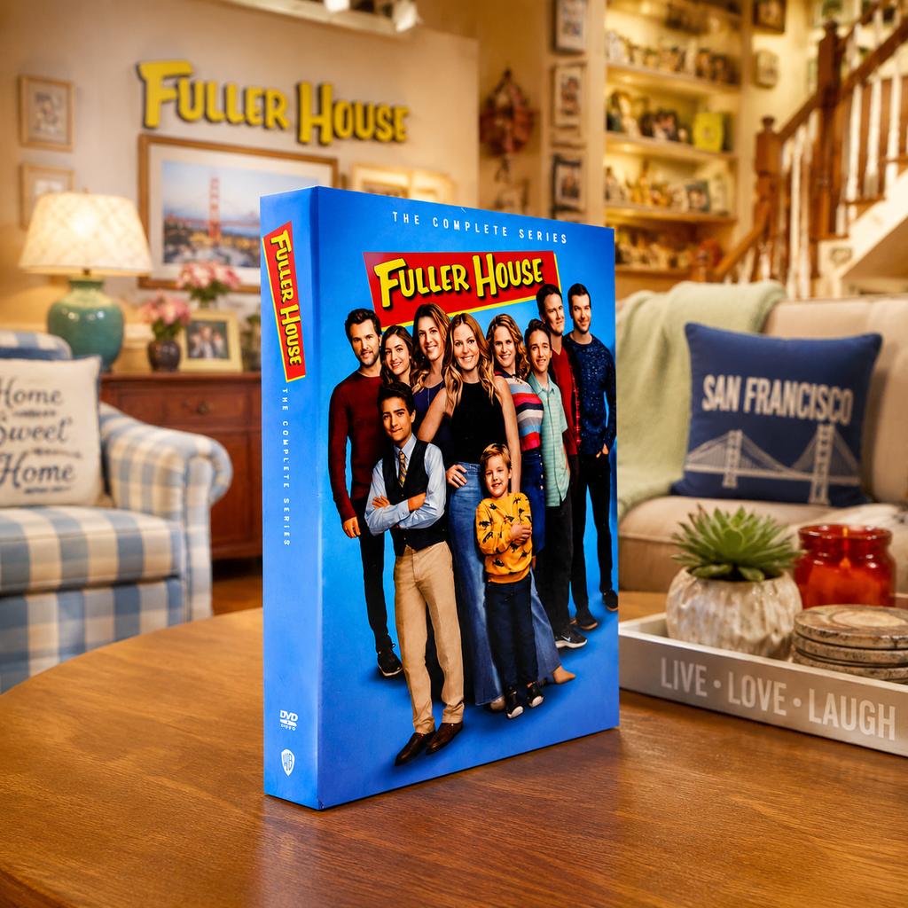 Fuller House Complete Series Seasons 1-5 DVD Box Set | Family Comedy Collection