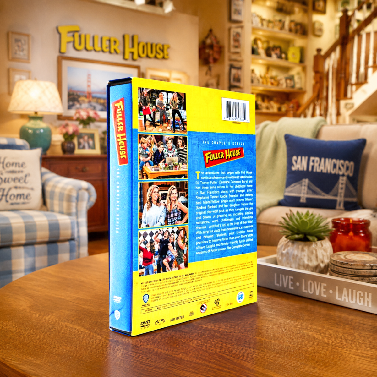 Fuller House Complete Series Seasons 1-5 DVD Box Set | Family Comedy Collection