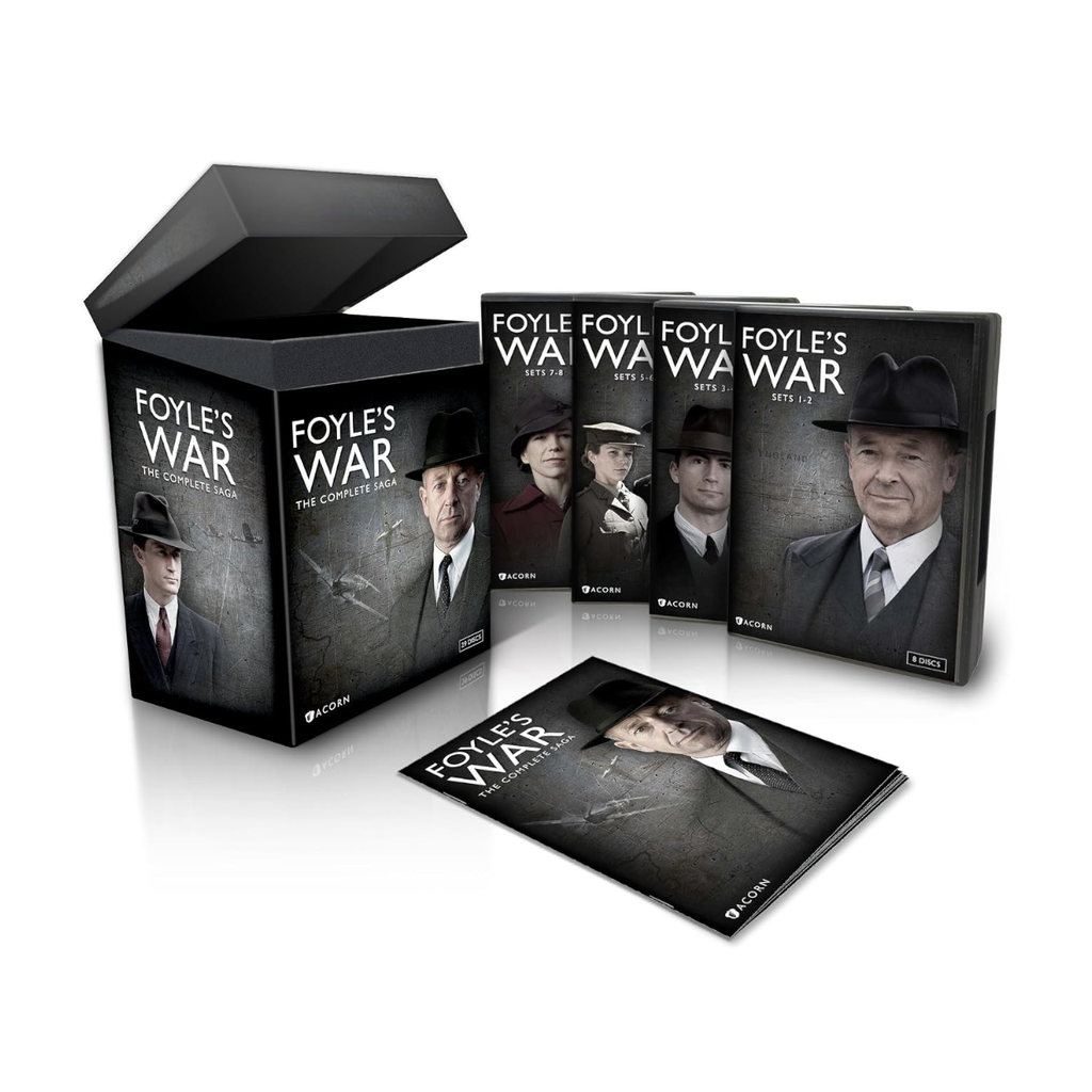 Foyle's War Complete Saga DVD Box Set | Seasons 1 - 8 | 29 Disc Collection | British Crime Drama