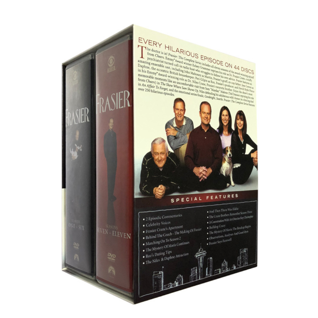 Frasier The Complete Series DVD Box Set | All Seasons Comedy TV Show | Classic Sitcom Collection - New, Sealed