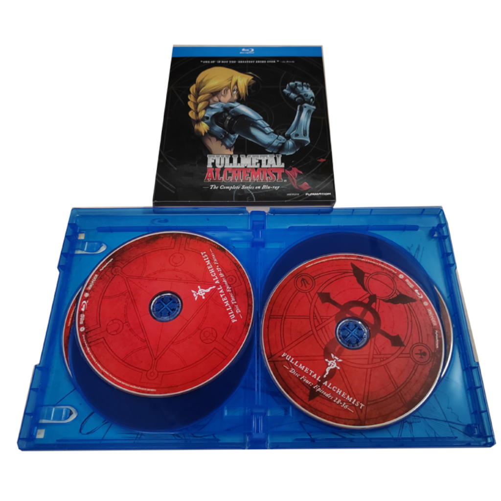Fullmetal Alchemist Complete Series Blu-ray Box Set - 51 Episodes Anime Collection – Anime Gift for Fans