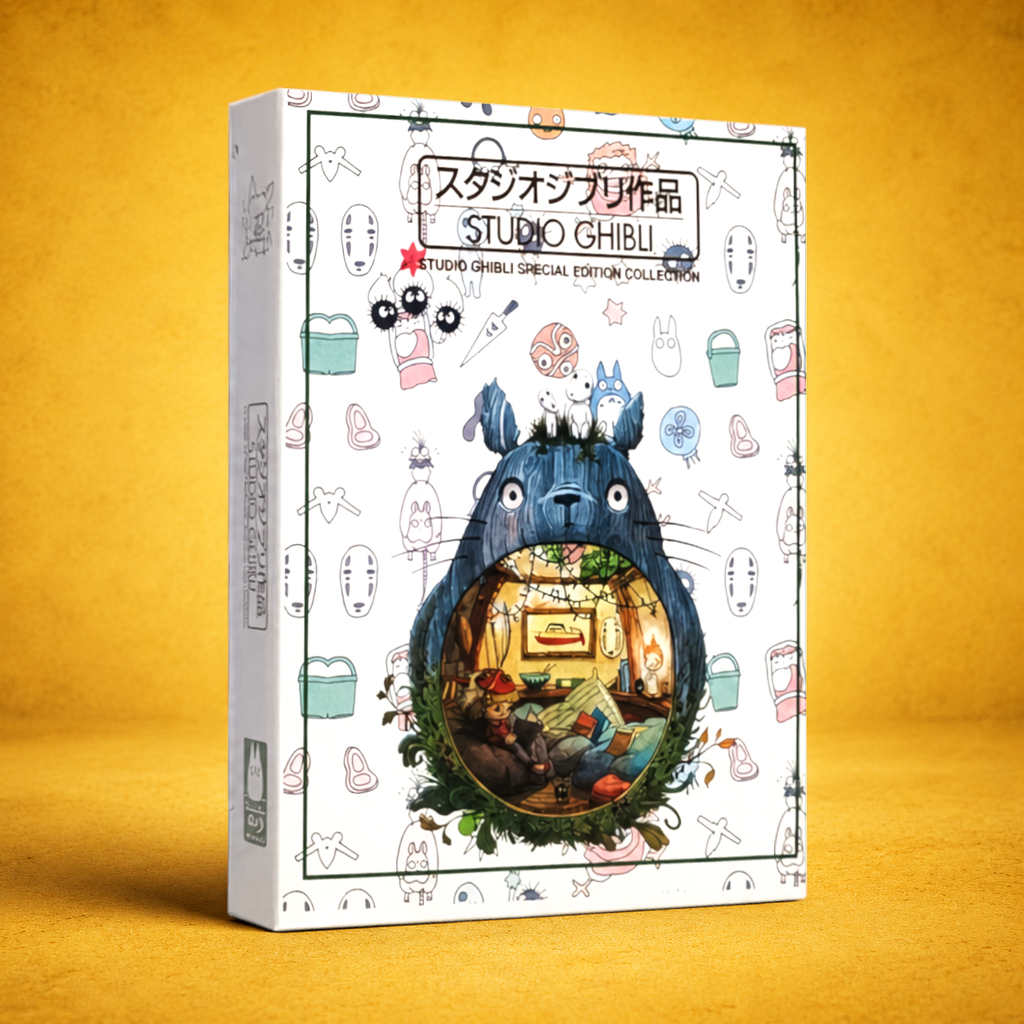 Hayao Miyazaki & Studio Ghibli Special Edition | 24 Movie Blu-ray Collection (8 Disc Box Set) Anime Collector Edition