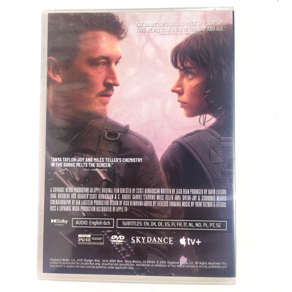The Gorge DVD