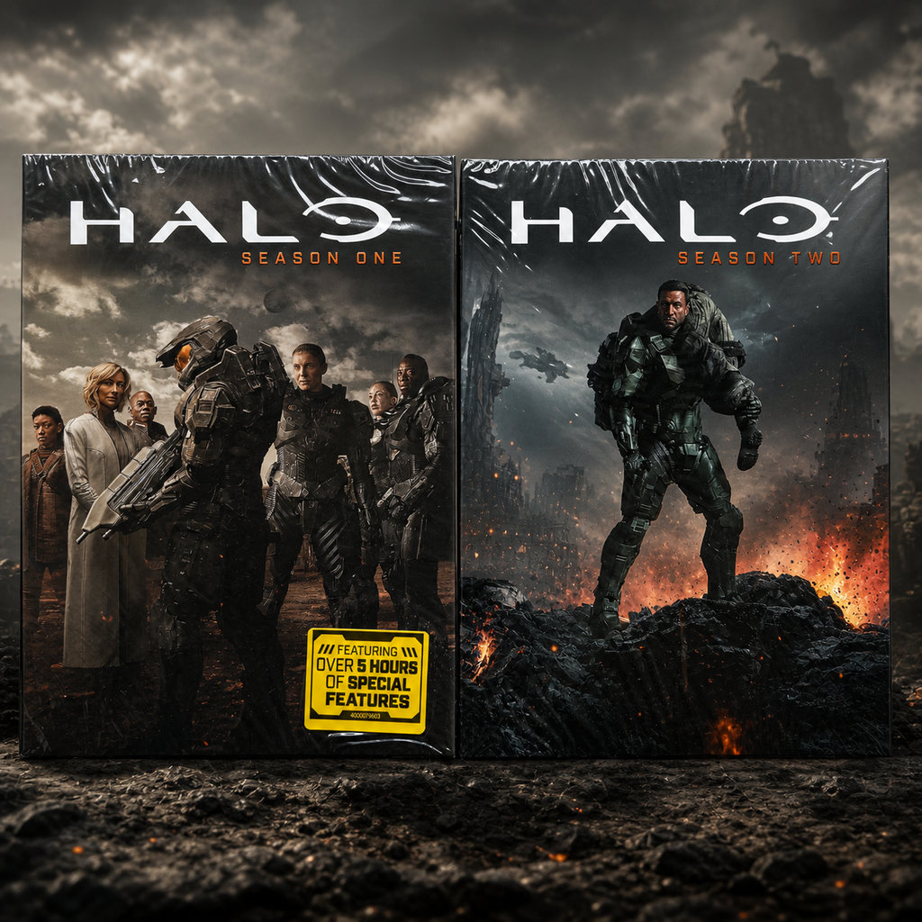 Halo - The Complete Series DVD Box Set - Seasons 1 & 2 - Live Action TV Series - Sci-Fi Collection