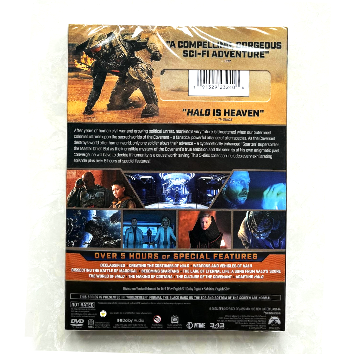 Halo - The Complete Series DVD Box Set - Seasons 1 & 2 - Live Action TV Series - Sci-Fi Collection