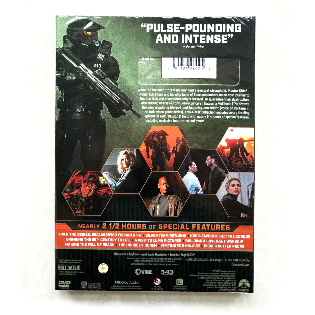 Halo - The Complete Series DVD Box Set - Seasons 1 & 2 - Live Action TV Series - Sci-Fi Collection