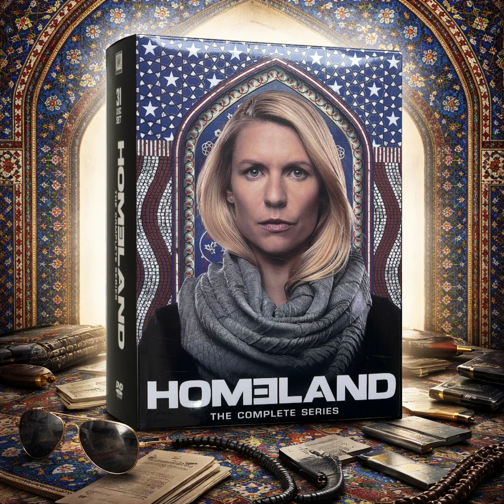 Homeland Complete Series DVD Box Set Sealed – Seasons 1-8 Collection (31 Discs) – Spy Thriller TV Show – Carrie Mathison CIA Drama