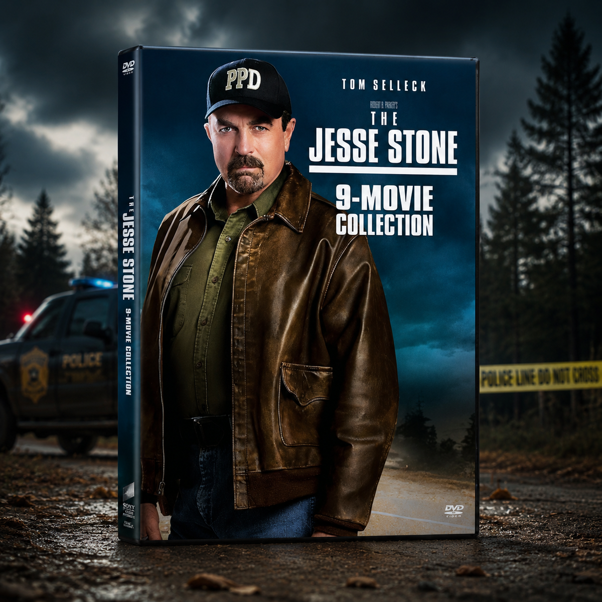 Jesse Stone 9 Movie Collection DVD Box Set - Complete 9 Film Collection - 5 Disc Set - Tom Selleck - Brand New Sealed