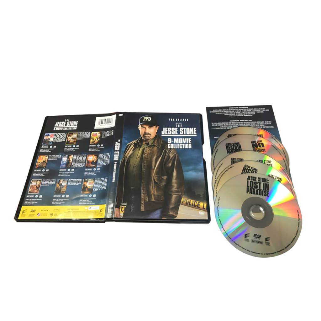 Jesse Stone 9 Movie Collection DVD Box Set - Complete 9 Film Collection - 5 Disc Set - Tom Selleck - Brand New Sealed