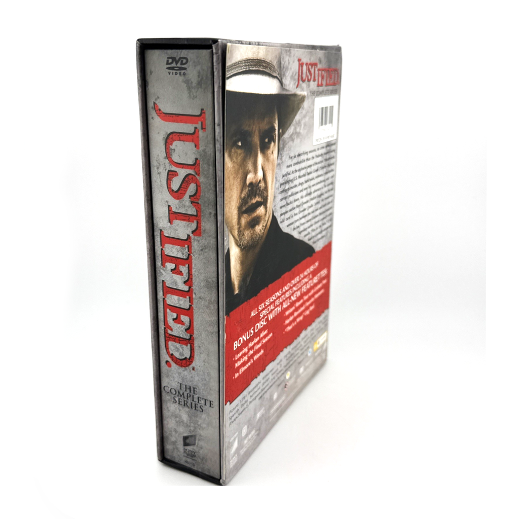 Justified Complete Series DVD Box Set | Seasons 1 - 6 | 19 Disc Collection | Timothy Olyphant | Brand New Sealed