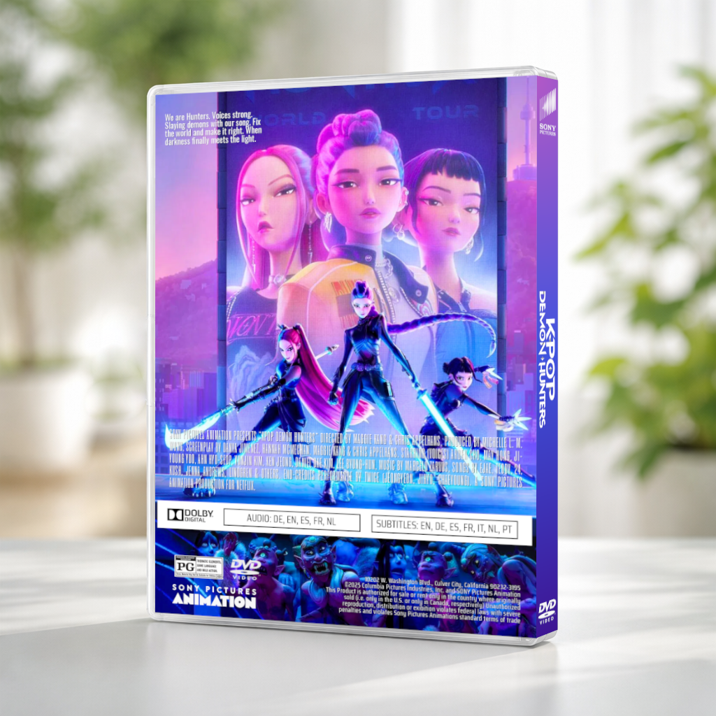 KPOP Demon Hunters DVD