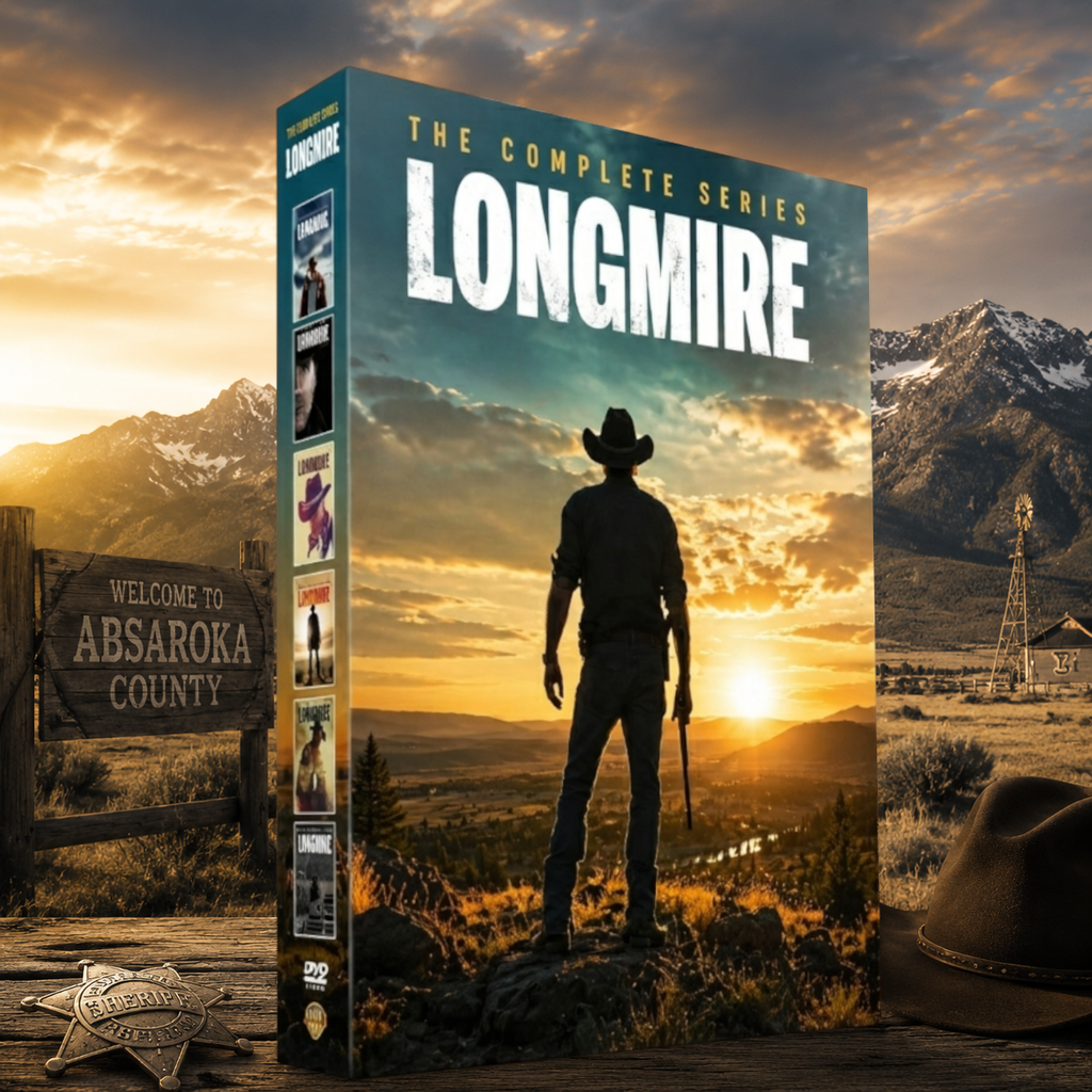 Longmire Complete Series Seasons 1-6 DVD Box Set - Crime Drama Collector Edition