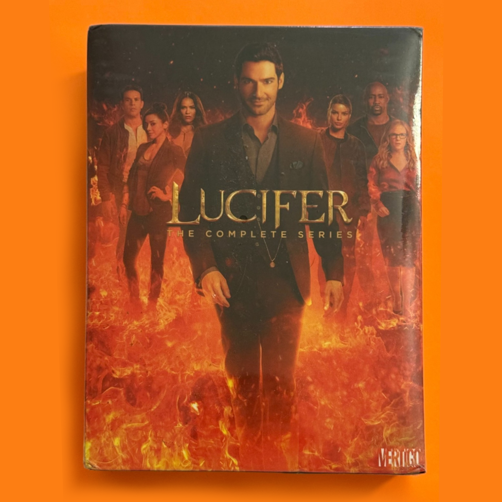Lucifer Complete Series Seasons 1-6 DVD Box Set (19 Disc Collection) | Fantasy Crime Drama Collection