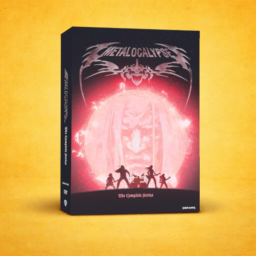 Metalocalypse Complete Series DVD - Sealed Box Set - Seasons 1-4 | 8 Disc Collection | Adult Swim Animated Comedy | Dethklok Series