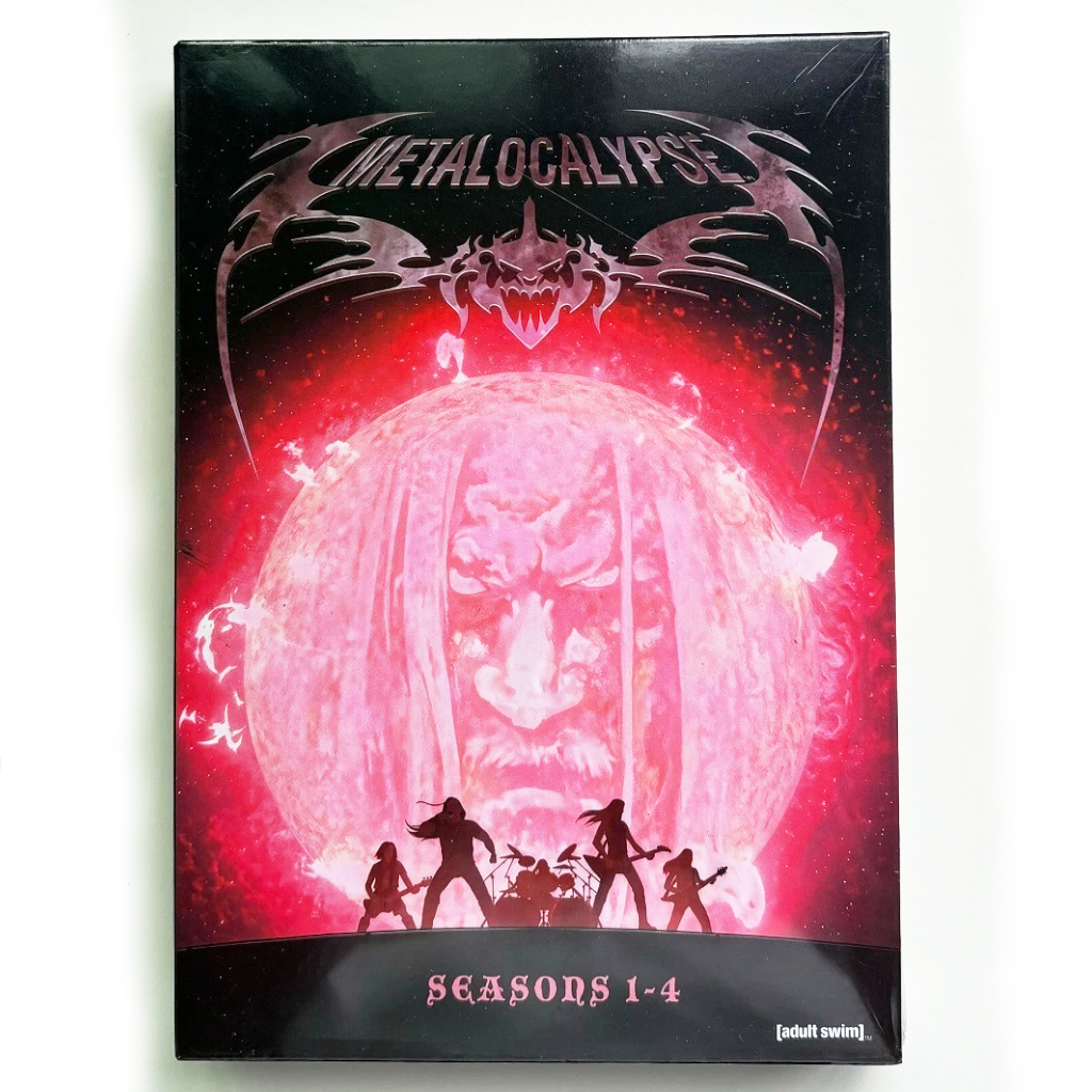 Metalocalypse Complete Series DVD - Sealed Box Set - Seasons 1-4 | 8 Disc Collection | Adult Swim Animated Comedy | Dethklok Series