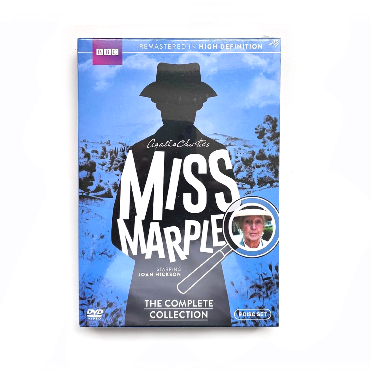 Miss Marple Complete Collection DVD Box Set, Agatha Christie 9 Disc BBC Series, British Mystery TV, Classic Detective Series