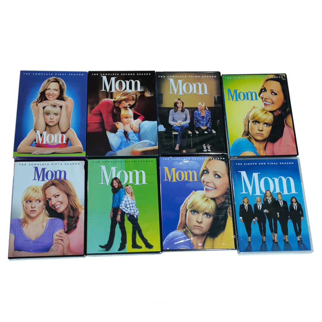 Mom Complete Series DVD, Seasons 1-8 Box Set, Full TV Series Collection, 8 Season Sitcom, Comedy Drama, TV Gift