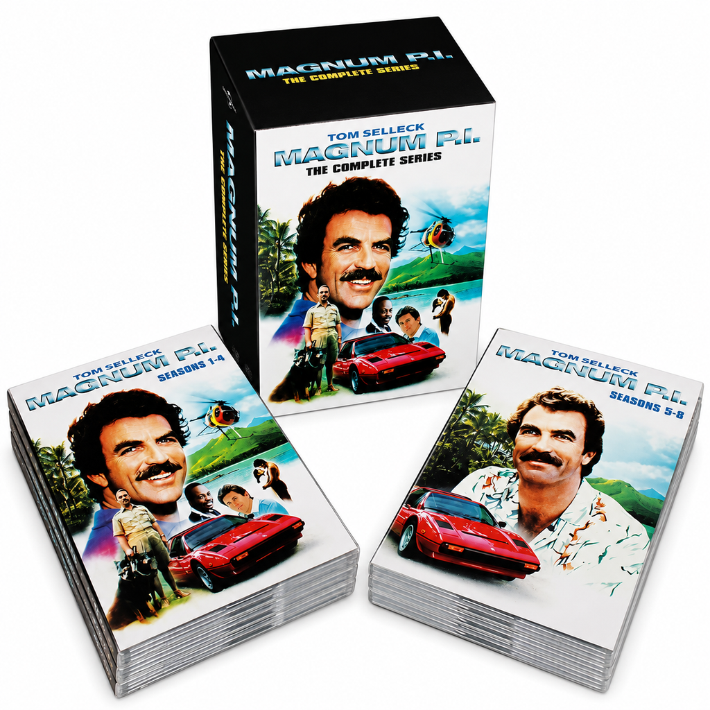 Magnum P.I. The Complete Series DVD Box Set - Seasons 1-8 - 42 Disc Collection - Tom Selleck