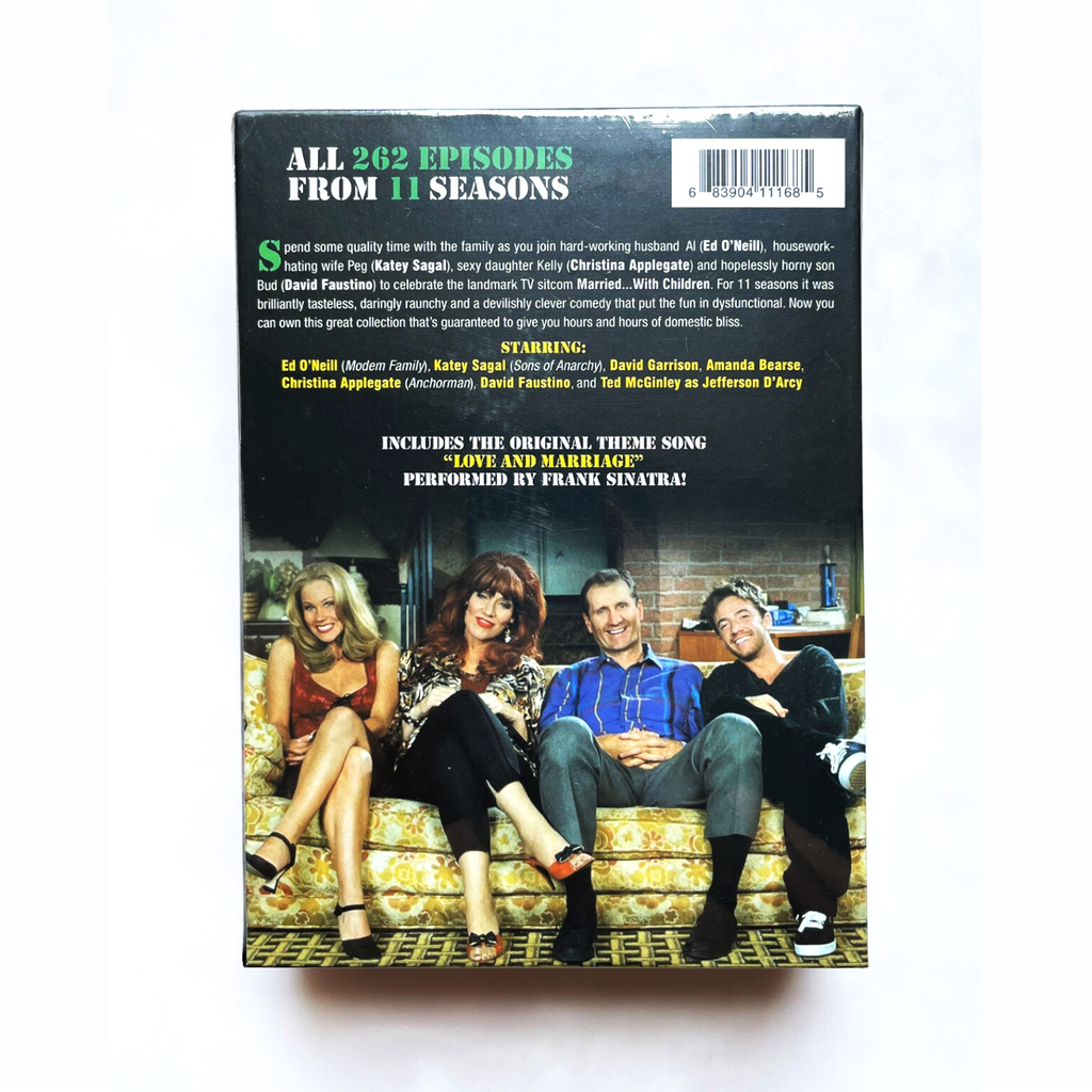 Married with Children Complete Series Seasons 1-11 DVD Box Set | Classic Sitcom Collection