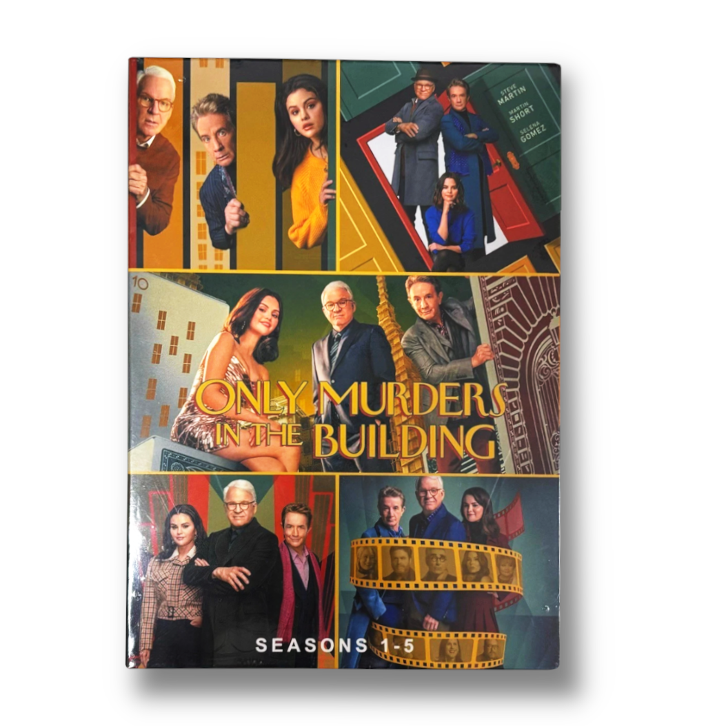 Only Murders in the Building Complete Seasons 1 - 5 DVD Box Set - Full Series Collection - Mystery Comedy TV Show Gift