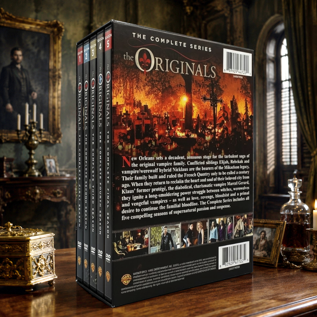 The Originals Complete Series Seasons 1-5 DVD Box Set | Supernatural Drama Collection