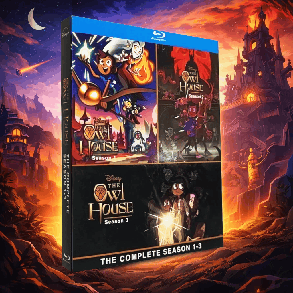 The Owl House Complete Series Blu-ray Collection - Disney Fantasy Animated Adventure