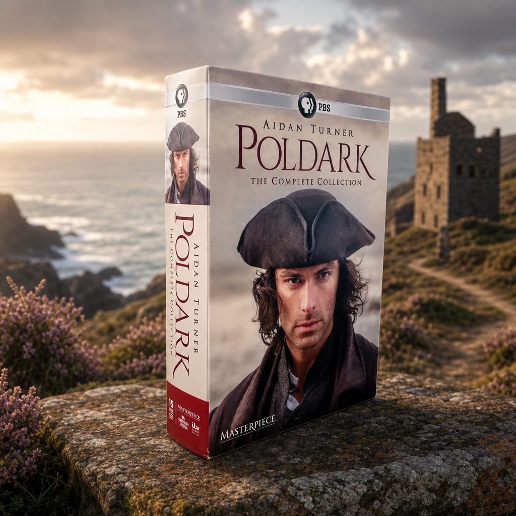 Poldark Complete Series Seasons 1 - 5 DVD Box Set - Historical Drama Series