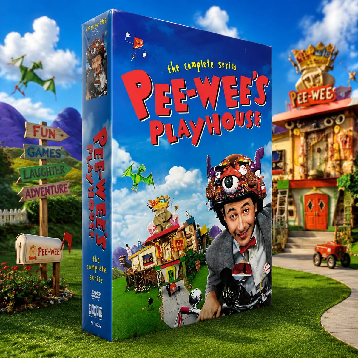 Pee-wee’s Playhouse Complete Series DVD Box Set (11 Disc Collection) Classic Comedy TV Collection