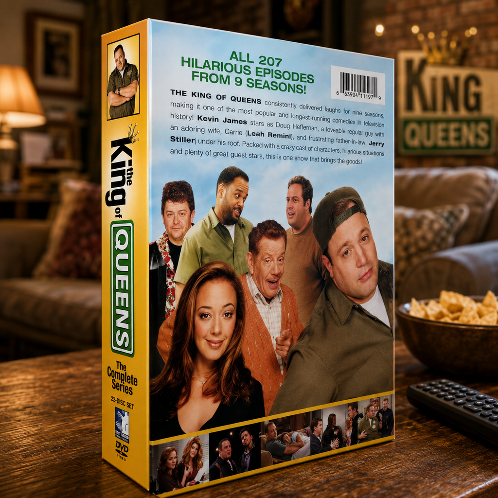 The King of Queens Complete Series DVD Box Set - Seasons 1-9 - 22 Disc Collection - Kevin James