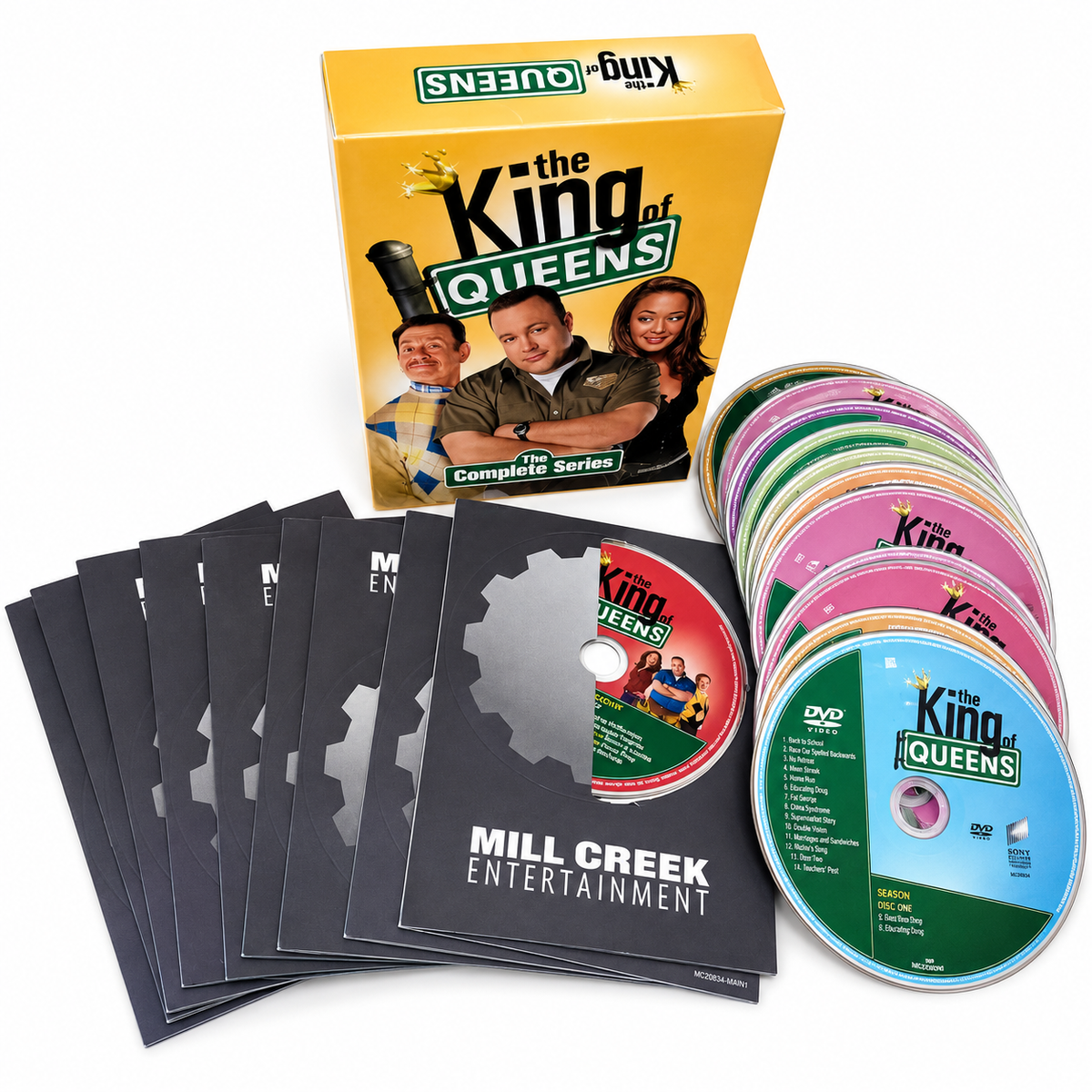 The King of Queens Complete Series DVD Box Set - Seasons 1-9 - 22 Disc Collection - Kevin James
