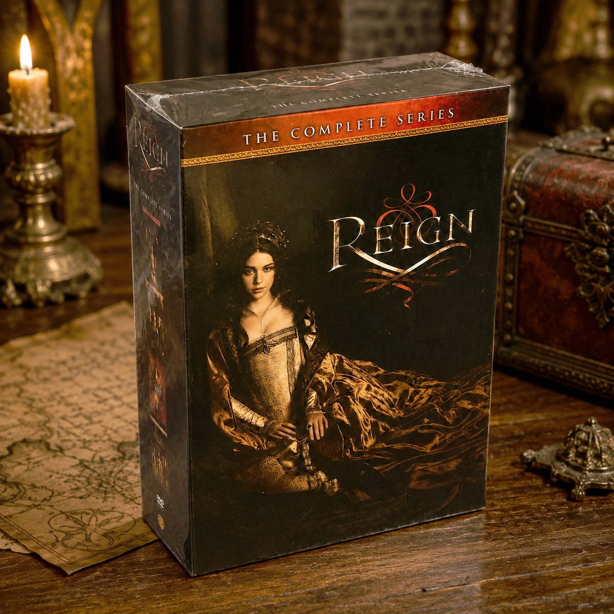 Reign Complete Series Seasons 1–4 DVD Box Set - 17-Disc Collection - Mary Queen of Scots - Historical Drama