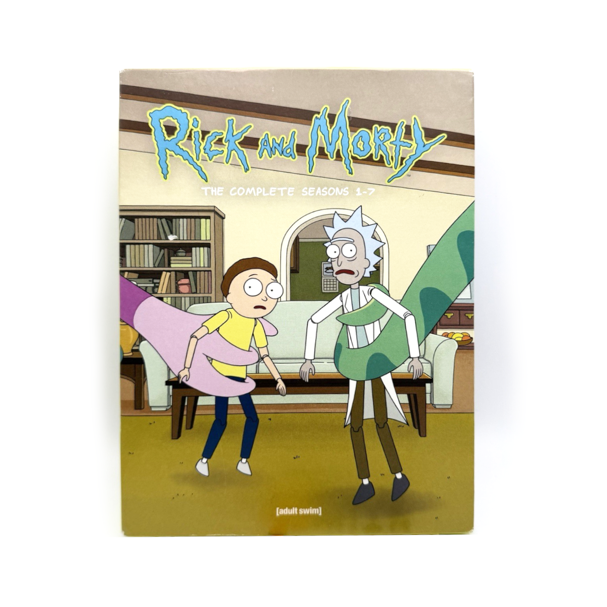 Rick and Morty Complete Series DVD, Seasons 1-7 Box Set, 14 Disc Collection, Adult Animation, Sci Fi Comedy, Cartoon Network