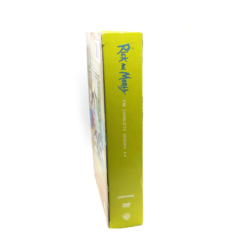 Rick and Morty Complete Series DVD, Seasons 1-7 Box Set, 14 Disc Collection, Adult Animation, Sci Fi Comedy, Cartoon Network